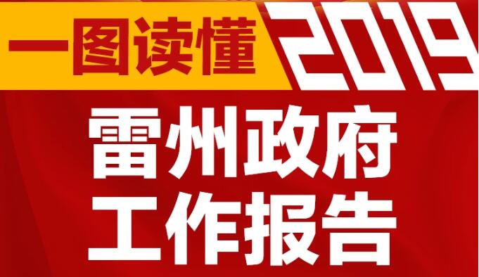 一图读懂《2019雷州政府工作报告》，干货都在这里！
