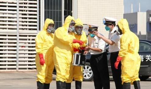 广东湛江举行口岸核生化因子突发事件应急处置演练