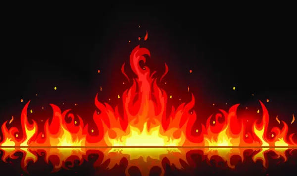 一档口发生火灾 无人员伤亡