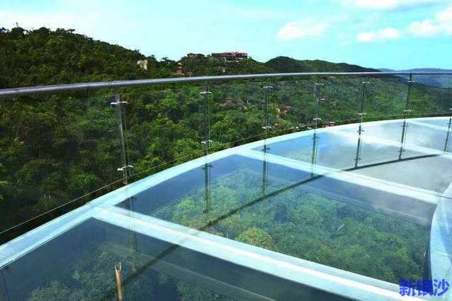 目前我市只有廉江市谢鞋山风景区和石城镇田园寨景区拥有玻璃桥项目