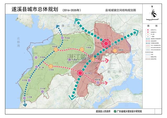 遂溪县城市总体规划（2016—2035年）出炉，未来将这样发展