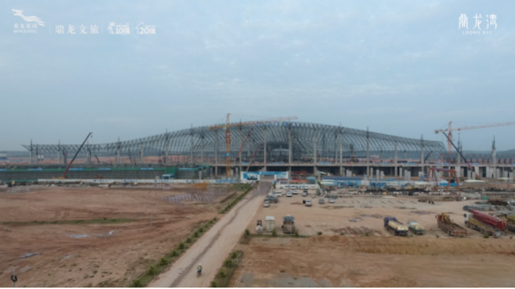 最新现场！湛江国际机场雄姿展现，建成后距离鼎龙湾仅半小时车程