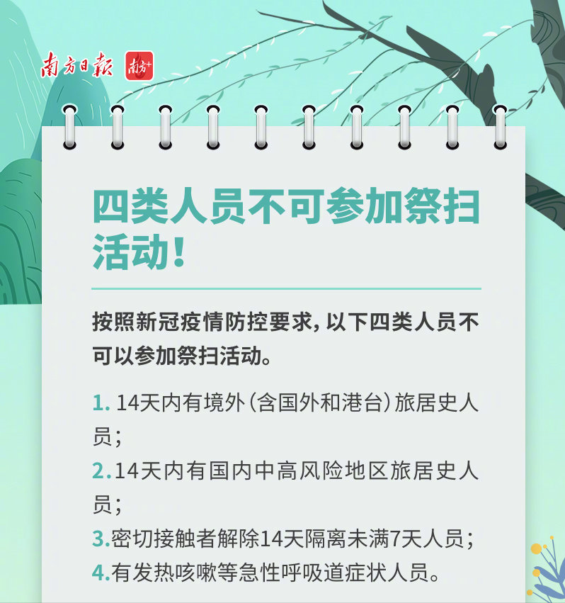 湛江人注意！这四类人员不可参加祭扫，祭扫预约看这里